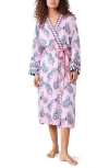 Printfresh Satin Robe In Multi