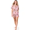 Printfresh Short Pj Set In Pink