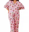 Printfresh Shrimp Cocktail Pajama Set - Plus In Pink In Pink