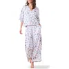Printfresh Wildest Dreams Pajamas In White