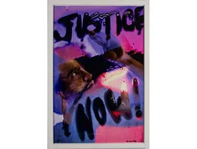 Pre-owned Prints Justice Now! In Multi