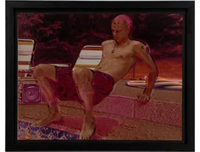 Pre-owned Prints Steven Klein Photograph - Justin Timberlake #09, 2001 In Pink