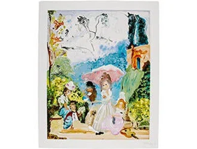 Pre-owned Prints Summer Garden In Multi