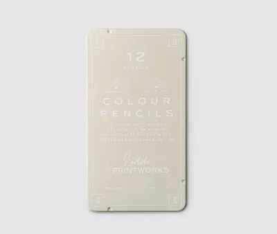 Printworks 12 Color Pencils - Classic In Neutral