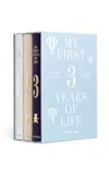 Printworks 3-pack My First 3 Years Baby Photo Book In Blue