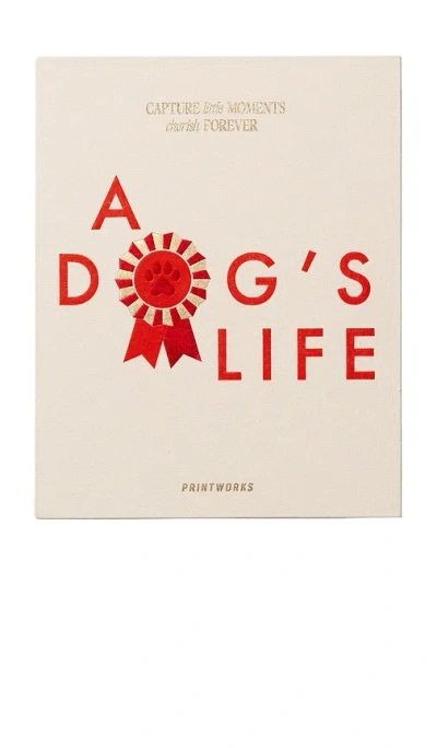 Printworks A Dog's Life Dog Journal In Pink
