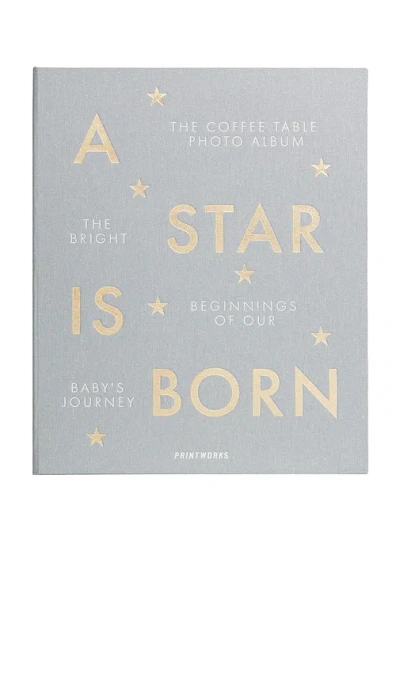 Printworks A Star Is Born Baby Album In Blue