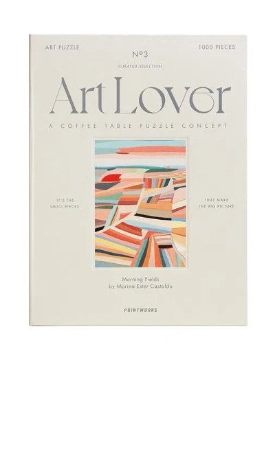 Printworks Art Lover Book Puzzle 1000 Pieces In Neutral