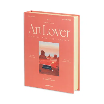 Printworks Art Lover Book Puzzle, Lounge In Red
