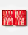 Printworks Art Of Backgammon, Red/cream