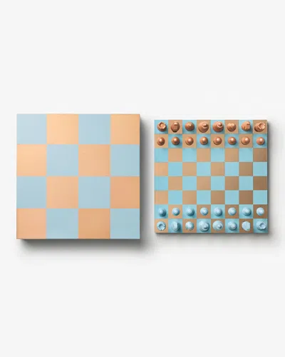 Printworks Art Of Chess Mirror, Light Blue/copper