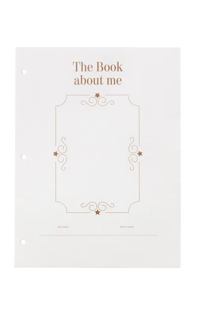 Printworks Baby Album Insert Paper: My First Year In White