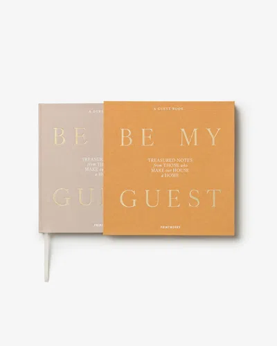 Printworks Be My Guest, Beige/yellow