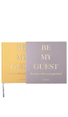 Printworks Be My Guest Book In Beige & Yellow
