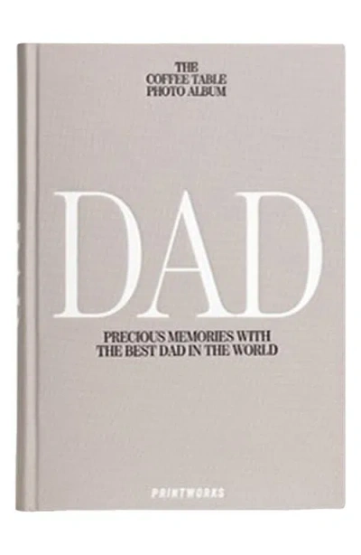 Printworks Dad Photo Book In Gray