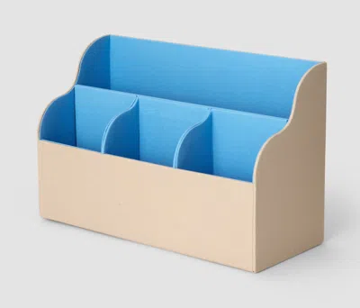 Printworks Desktop Organizer - Beige/blue