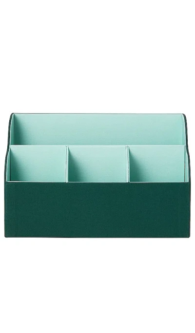 Printworks Desktop Organizer In Green & Turquoise