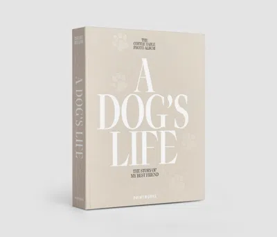 Printworks Dog Album - A Dog's Life In Neutral