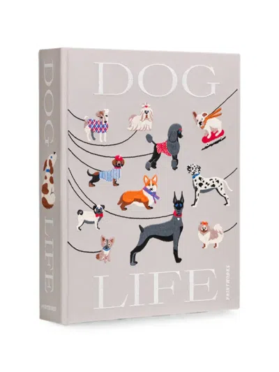 Printworks Embroidered Dog-motif Photo Album In Neutral