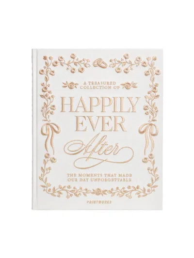 Printworks Embroidered Photo Album In White