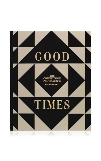 Printworks Good Times; Triangles Photo Album In Black