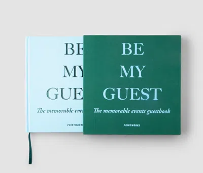 Printworks Guest Book - Green/blue