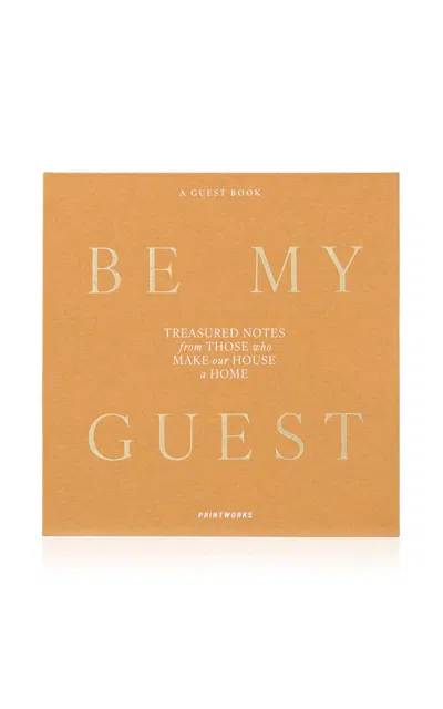 Printworks - Guest Book - Yellow