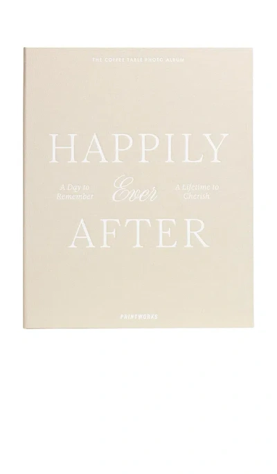 Printworks Happily Ever After Wedding Album In Neutral