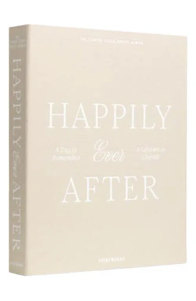 Printworks Happily Ever After Wedding Photo Album In Neutral