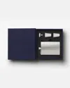 Printworks Hip Flask, Dark Blue