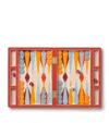Printworks Lacquered Backgammon Set In Multi