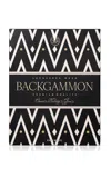 Printworks Lacquered Backgammon Set In Black