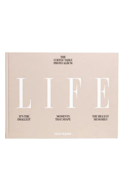 Printworks Life Photo Album In Neutral