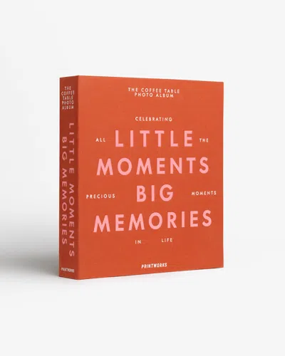 Printworks Little Moments Big Memories, Orange In Red