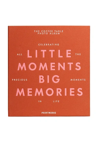 Printworks Little Moments Big Memories Photo Album In Brown
