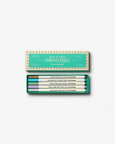 Printworks Metallic Art Markers, 5-pack