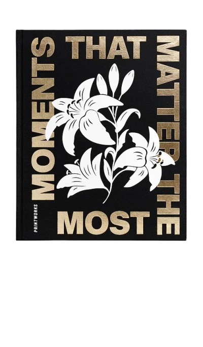 Printworks Moments That Matters The Most Photo Album In Black