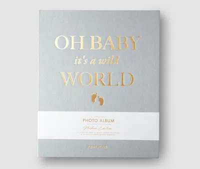 Printworks Photo Album - Baby Its A Wild World In Grey