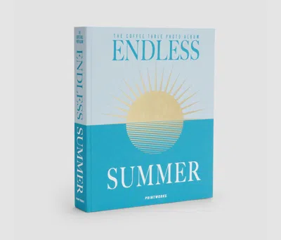 Printworks Photo Album - Endless Summer, Turquoise In Blue