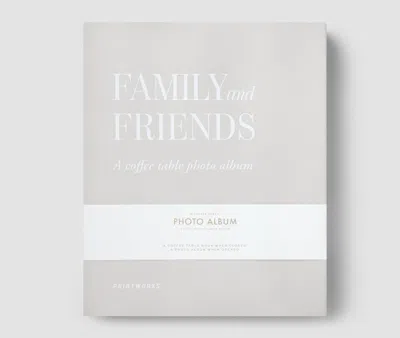 Printworks Photo Album - Family And Friends In White