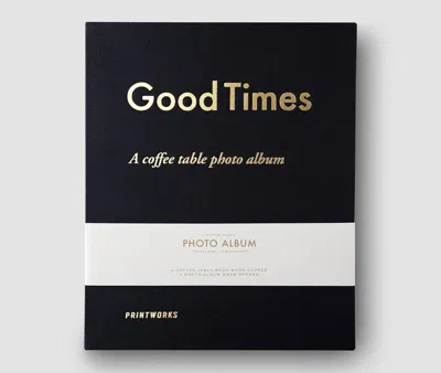 Printworks Photo Album - Good Times Black