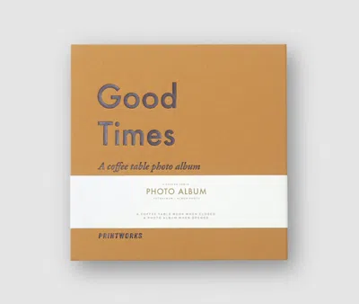 Printworks Photo Album - Good Times (s) In Yellow