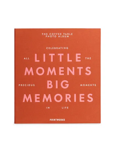 Printworks Photo Album In Orange