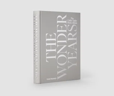 Printworks Photo Book - The Wonder Years In Grey