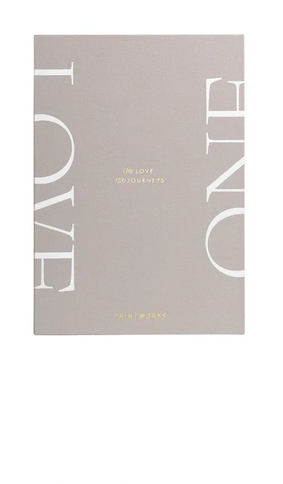 Printworks Photo Book Wedding 2-pack One Love In Neutral