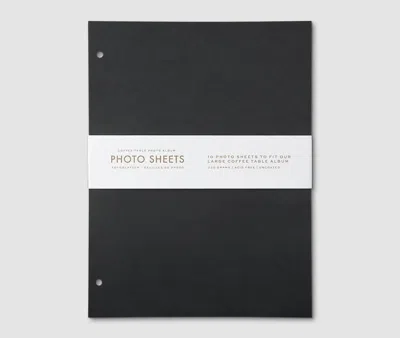 Printworks Photo Paper - Large Black (10-pack)