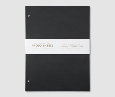Printworks Photo Paper, Black 10-pack L