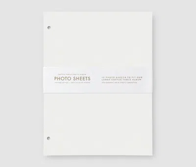 Printworks Photo Paper, White 10-pack L In Multi