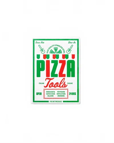 Printworks The Essentials Pizza Tools Gift Set In Multi