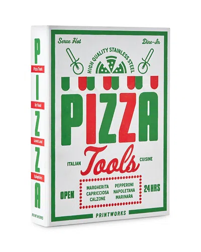 Printworks The Essentials Pizza Tools Gift Set In Multi